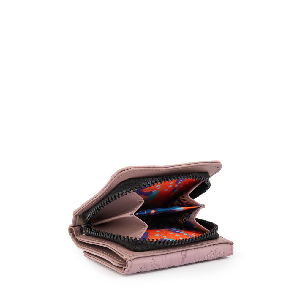 Billetera trinidad pequeña rosa viejo