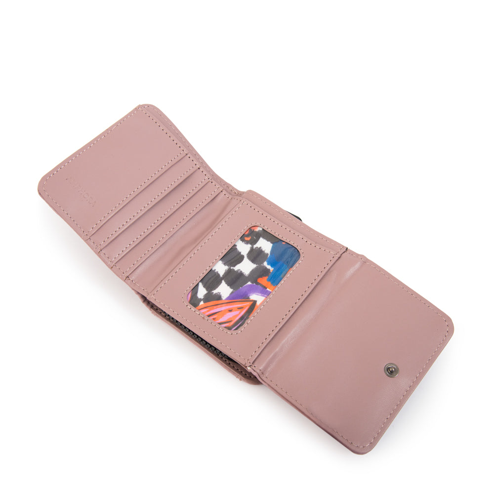 Billetera trinidad pequeña rosa viejo