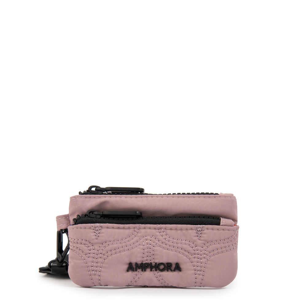 Monedero rectangular trinidad pequeña rosa viejo