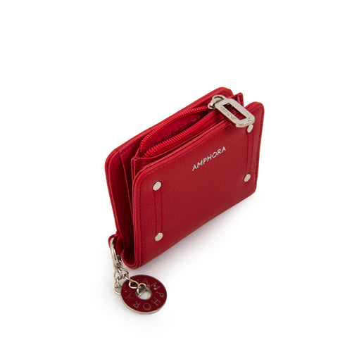 Billetera alina pequeña rojo