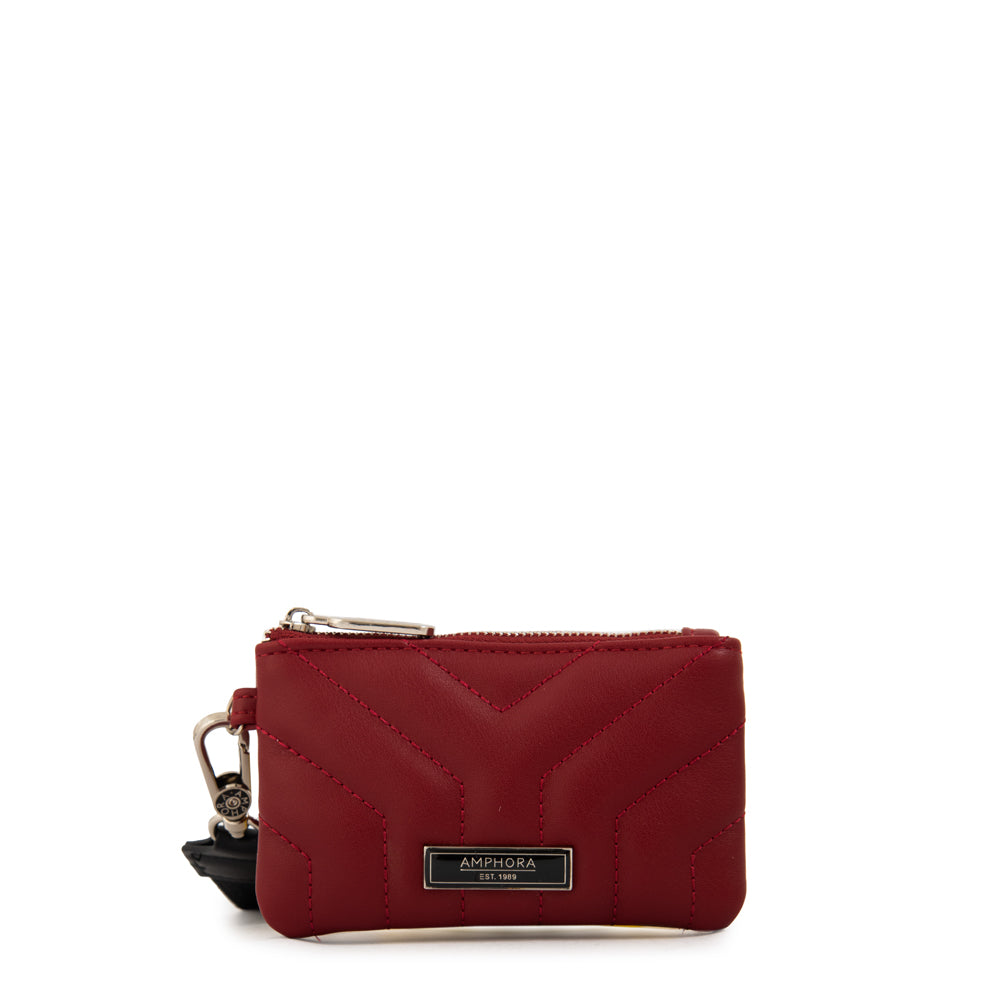 Monedero armenia pequeña rojo