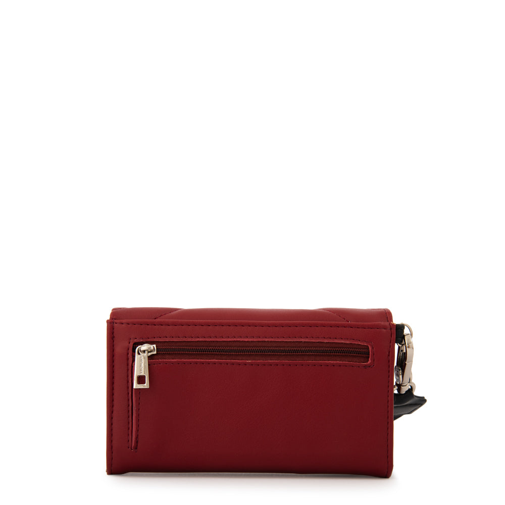 Billetera mediana armenia rojo