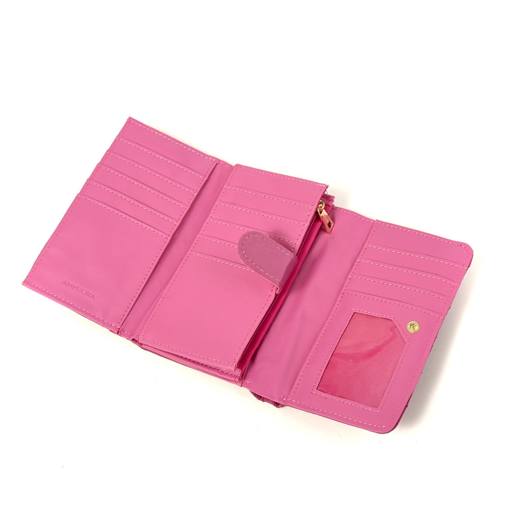 Billetera japon mediana berry
