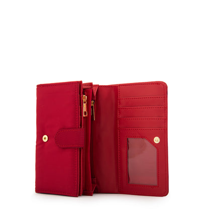 Billetera japon mediana rojo