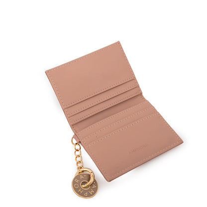 Tarjetero genova pequeña rosa viejo