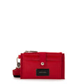 Tarjetero con bolsillo frontal carina pequeña rojo