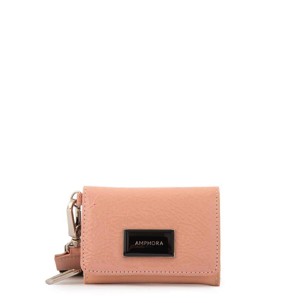 Billetera carina pequeña rosa viejo