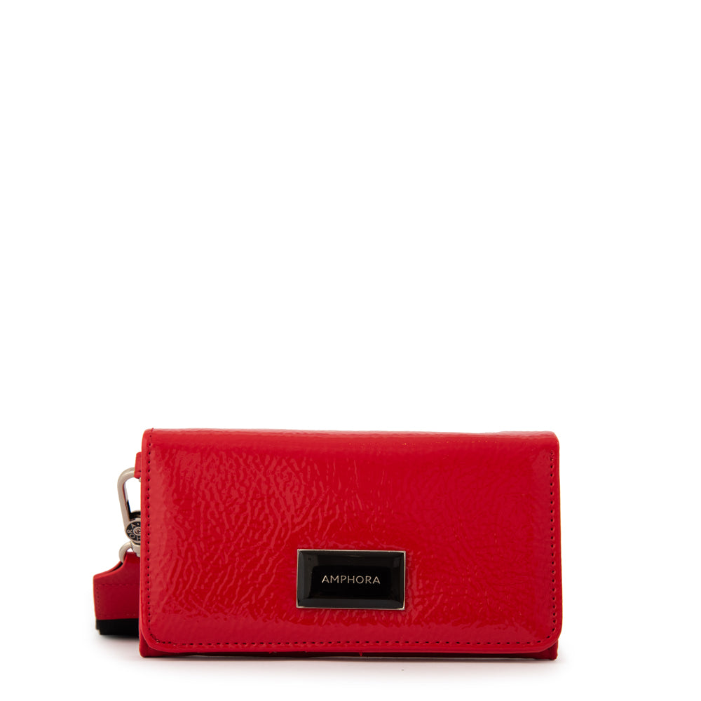 Billetera carina mediana rojo