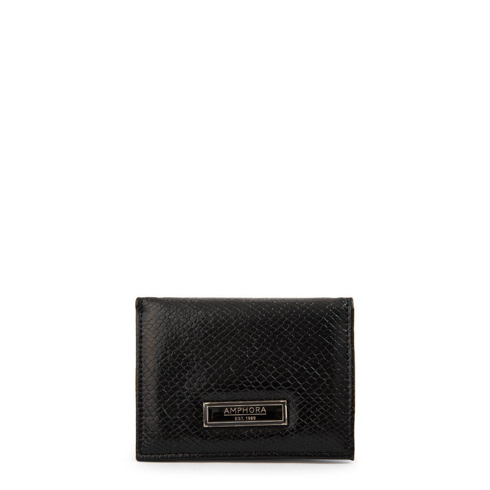 Tarjetero eiza pequeña negro