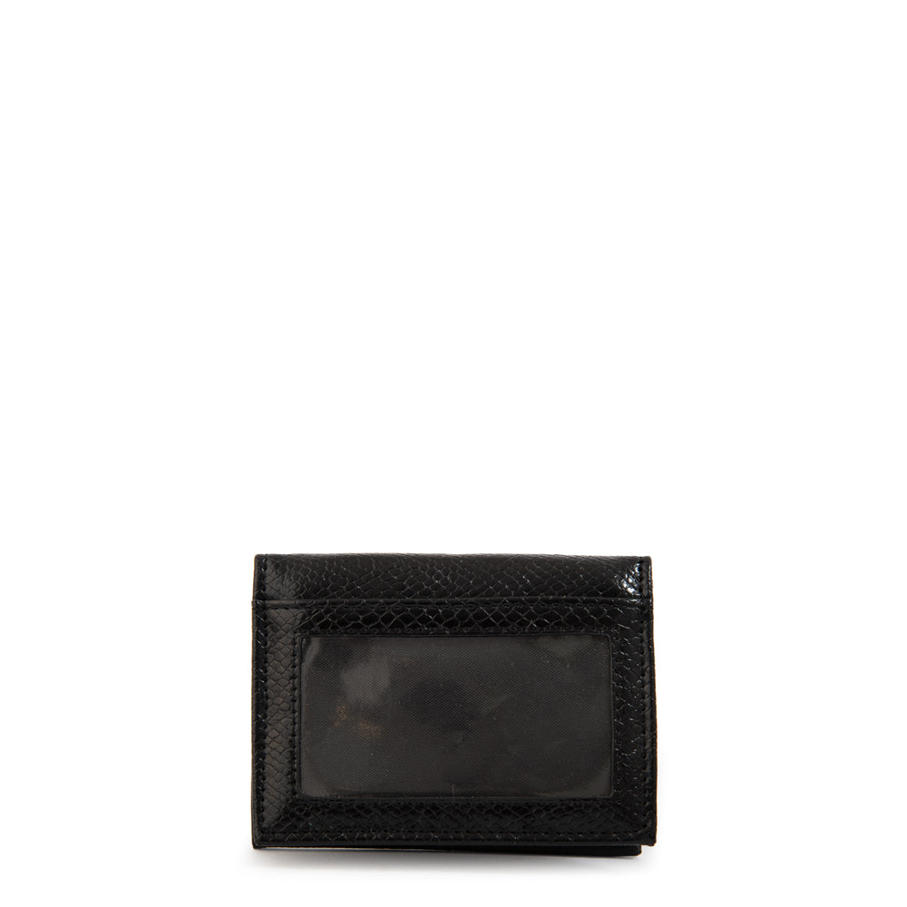 Tarjetero eiza pequeña negro