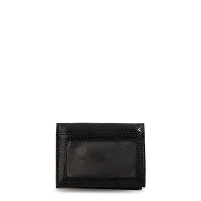 Tarjetero eiza pequeña negro