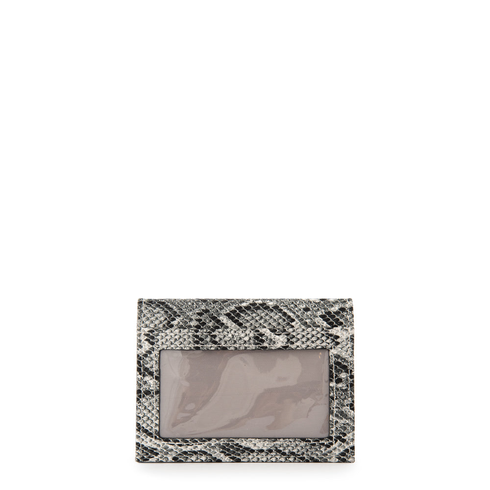 Tarjetero eiza pequeña gris