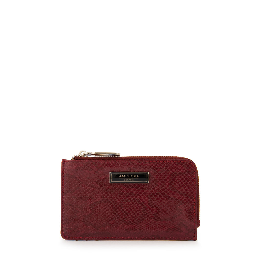 Monedero eiza pequeña rojo