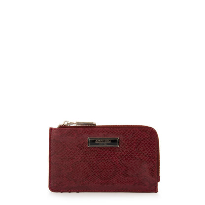 Monedero eiza pequeña rojo