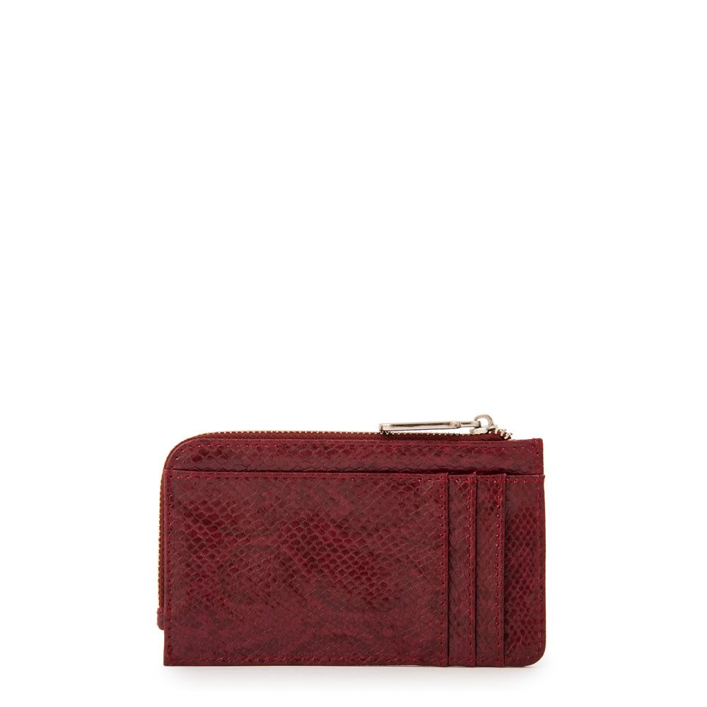 Monedero eiza pequeña rojo