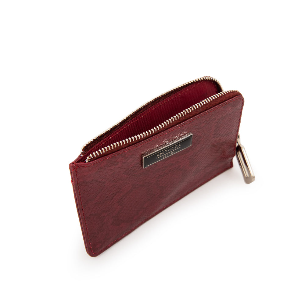 Monedero eiza pequeña rojo