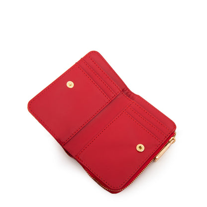 Billetera luisa pequeña rojo