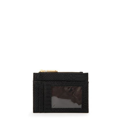 Monedero rectangular luisa pequeña negro