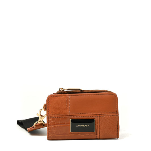 Billetera renate pequeña café