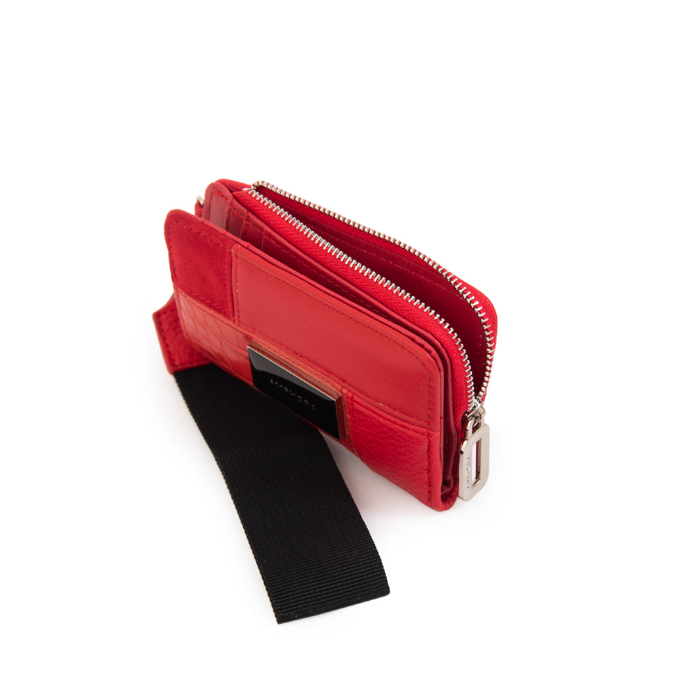 Billetera renate pequeña rojo