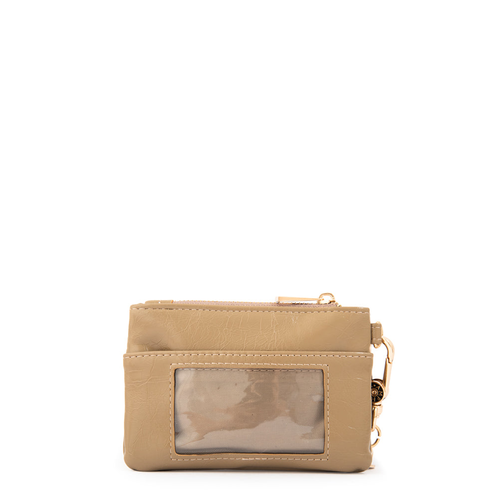 Monedero con bolsillo frontal arlet verde oliva