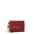 Monedero con bolsillo frontal arlet rojo oscuro