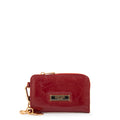 Billetera simple arlet pequeña rojo oscuro
