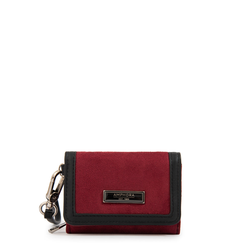 Billetera naira pequeña rojo