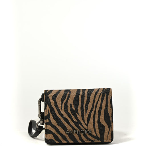 Tarjetero con ventana interior liora café