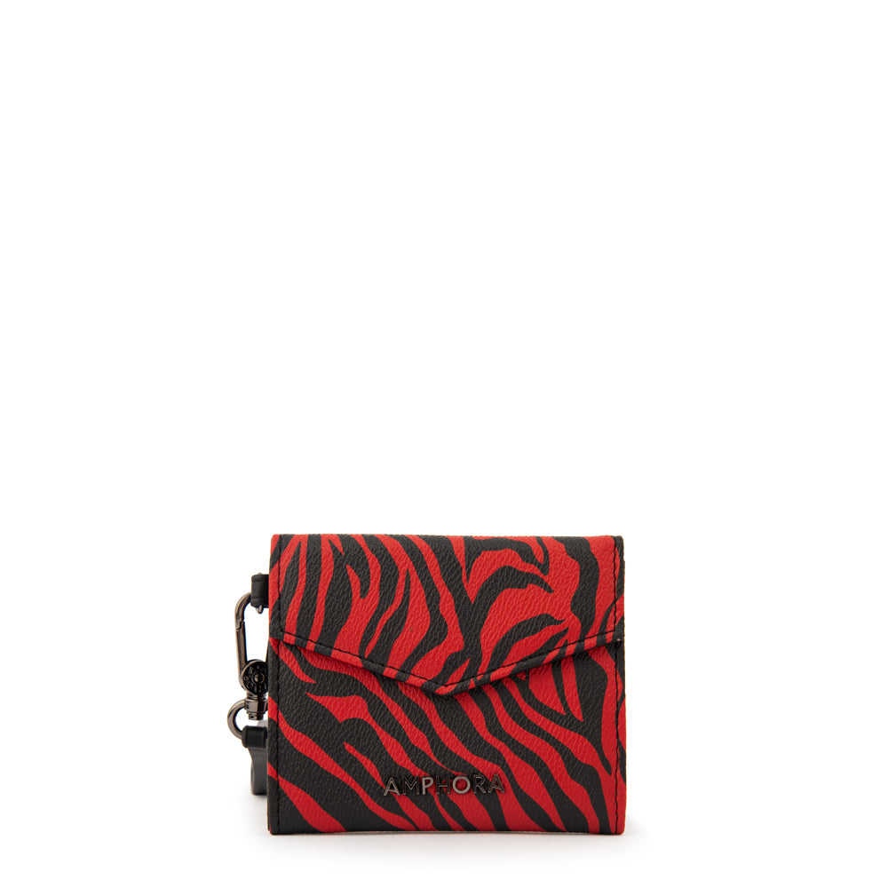Billetera sobre liora pequeña rojo