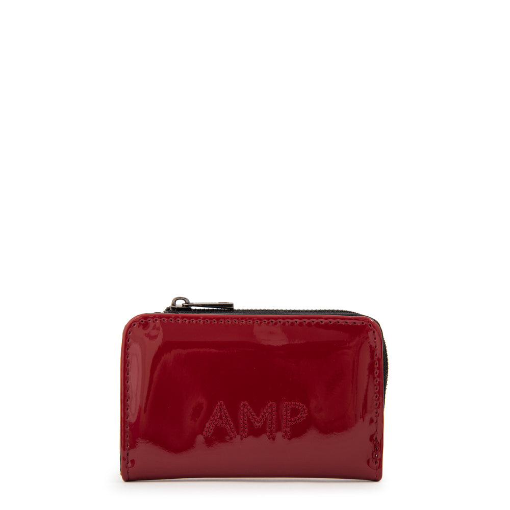 Billetera simple dara pequeña rojo