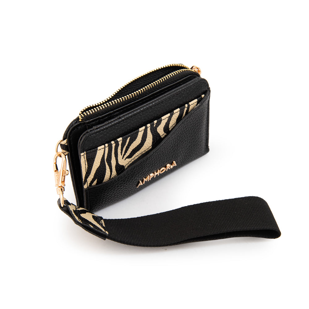 Billetera simple anira pequeña negro
