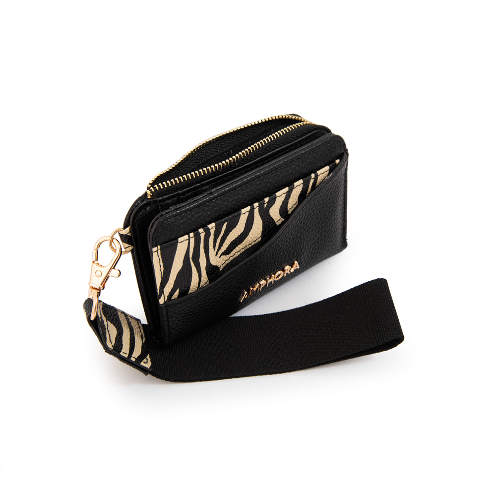 Billetera simple anira pequeña negro