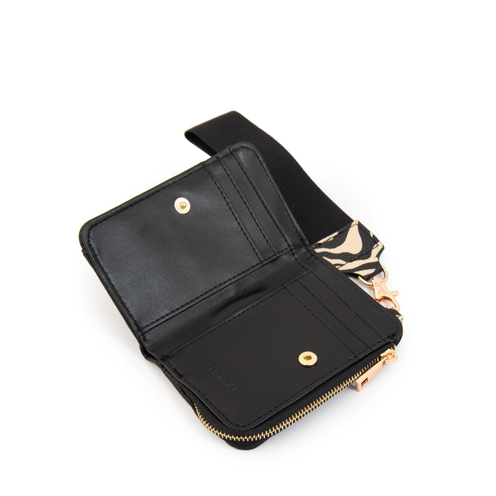 Billetera simple anira pequeña negro