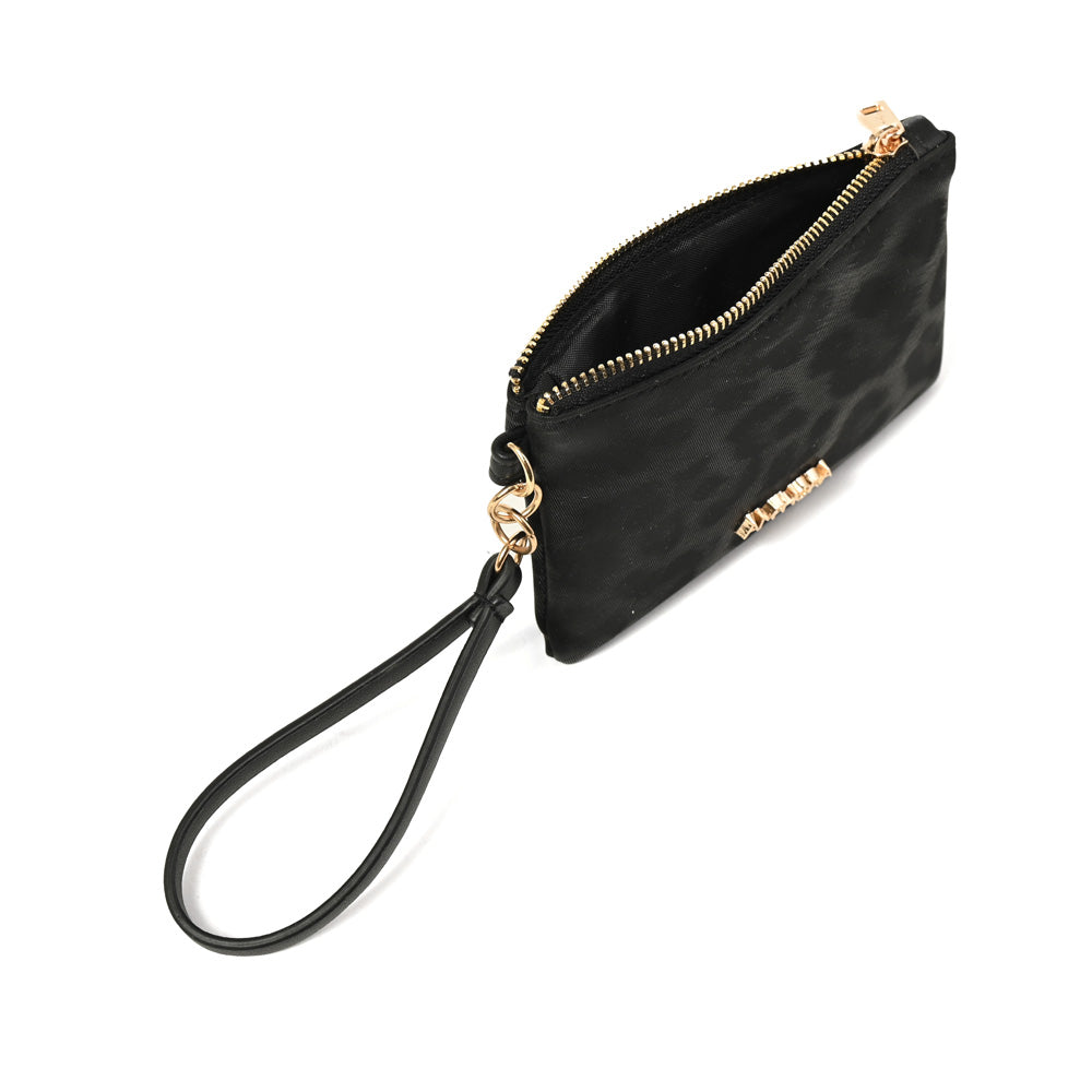 Monedero rectangular samay negro