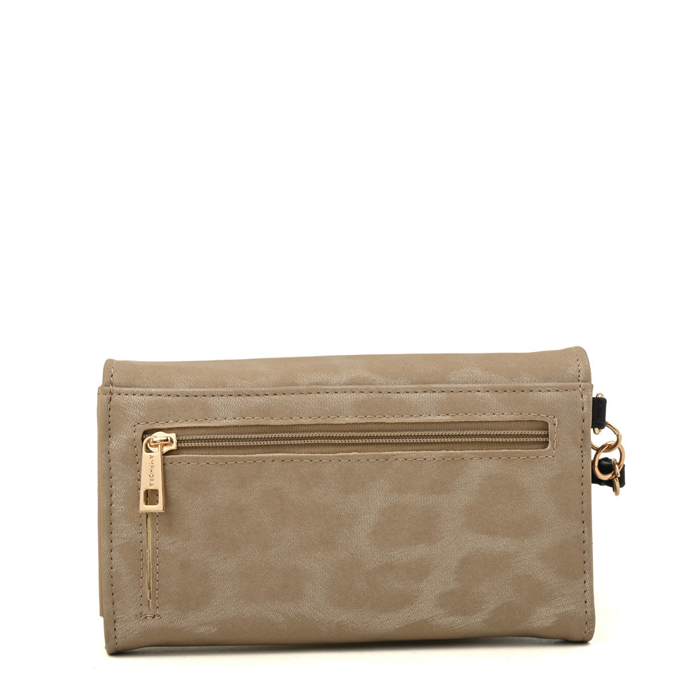 Billetera samay mediana beige