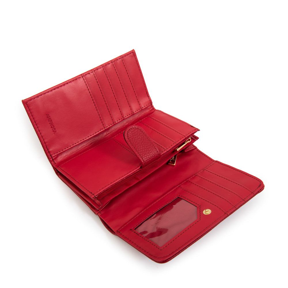 Billetera nadir mediana rojo