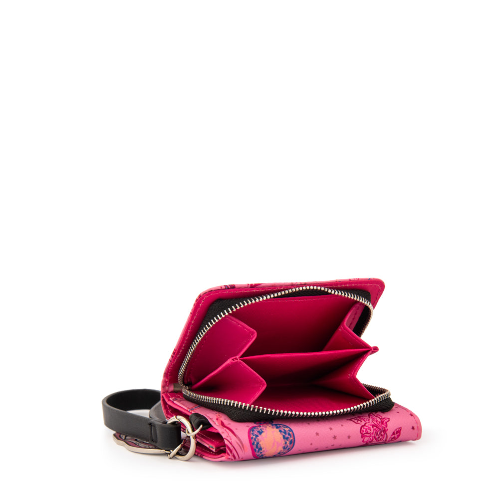 Billetera fabula pequeña rosado