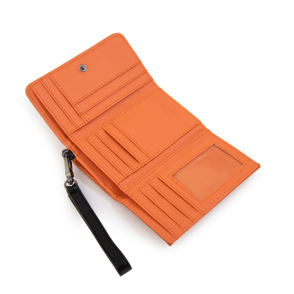 Billetera lorena mediana naranja