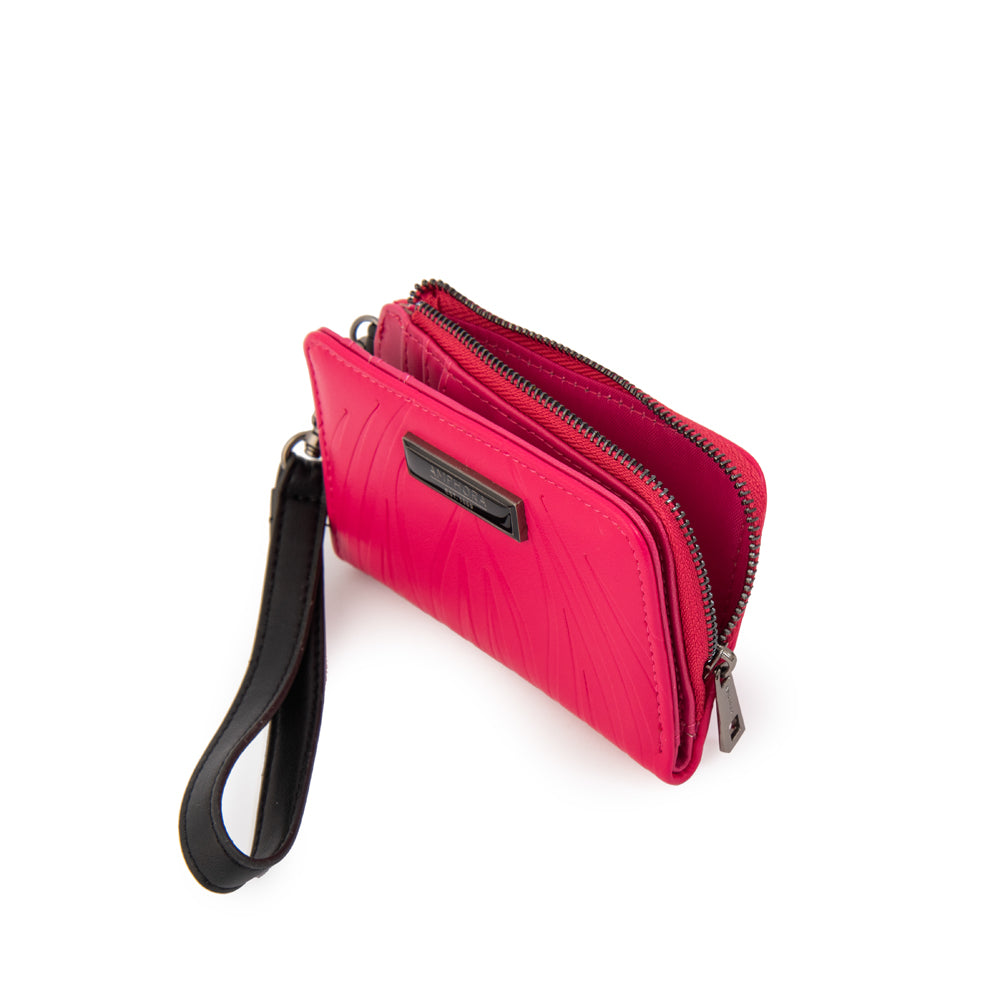 Billetera lorena pequeña fucsia