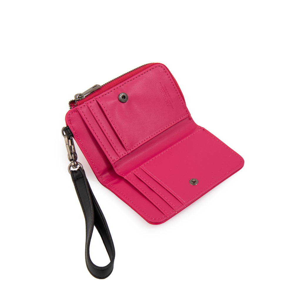 Billetera lorena pequeña fucsia
