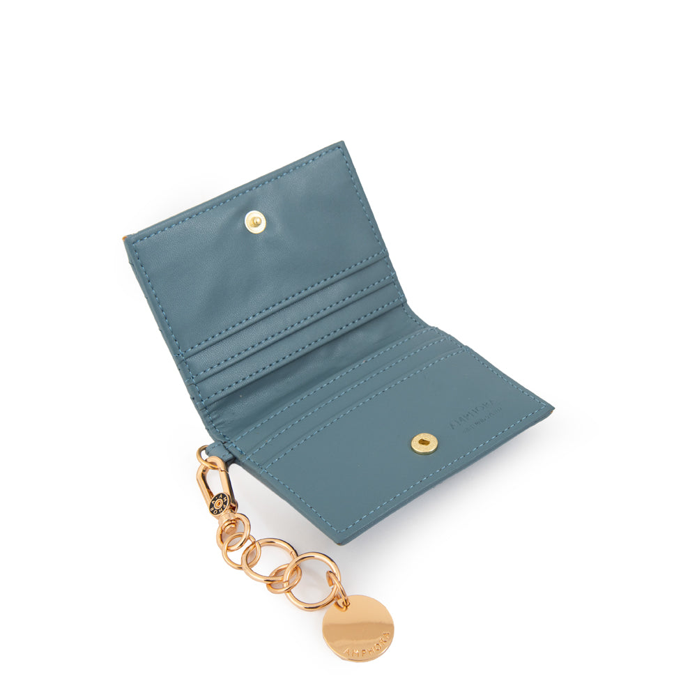 Billetera con ventana exterior kirk denim