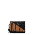 Billetera print pequeña camel
