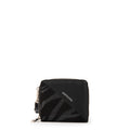 Tarjetero monedero print negro