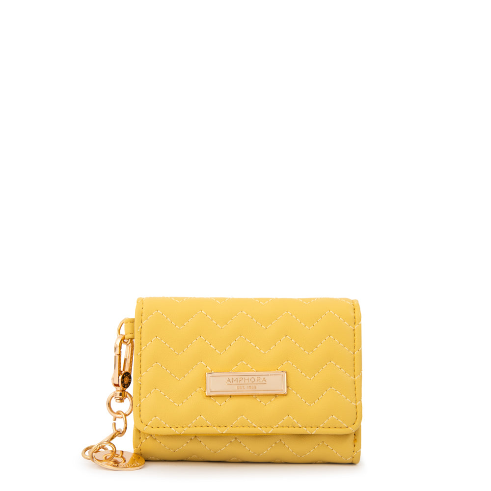 Billetera roses mediana amarillo