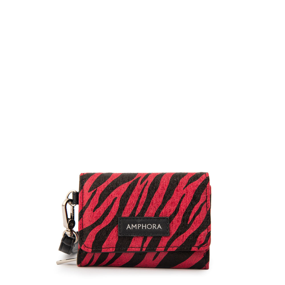 Billetera moira pequeña rojo