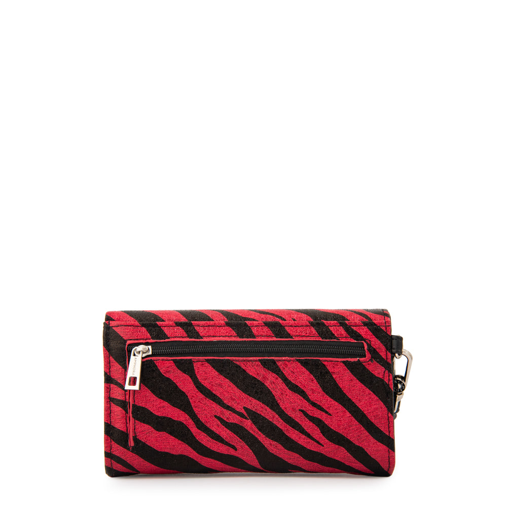Billetera moira mediana rojo