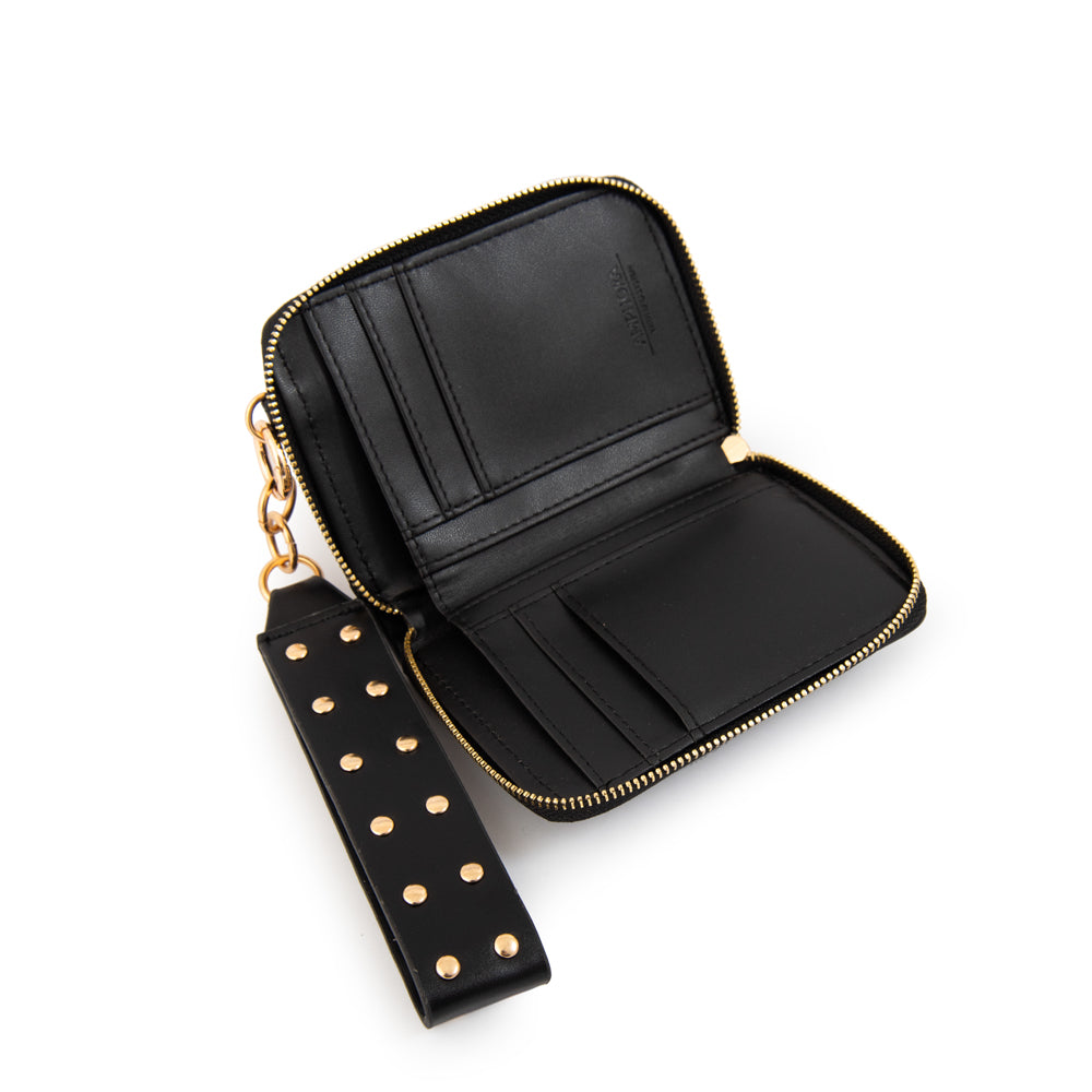 Billetera estuche ebra pequeña negro