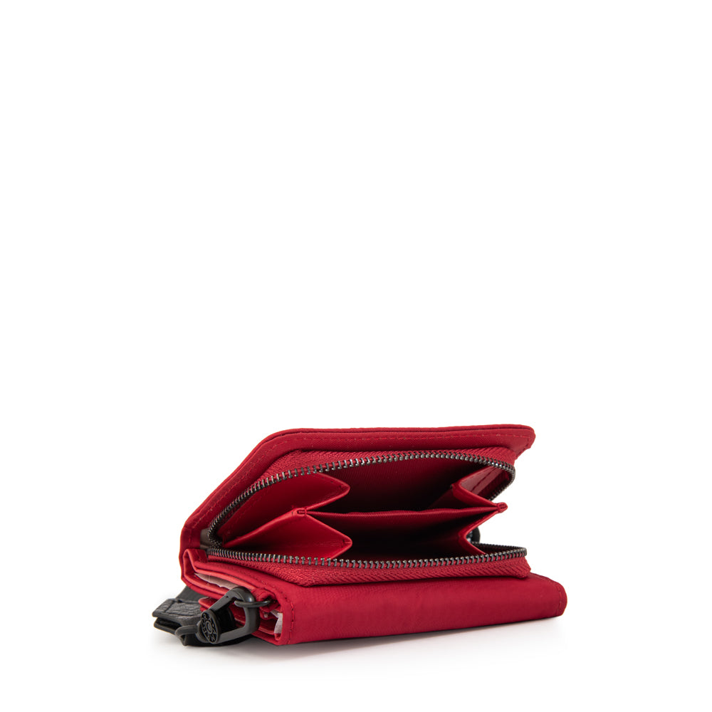 Billetera pascale pequeña rojo