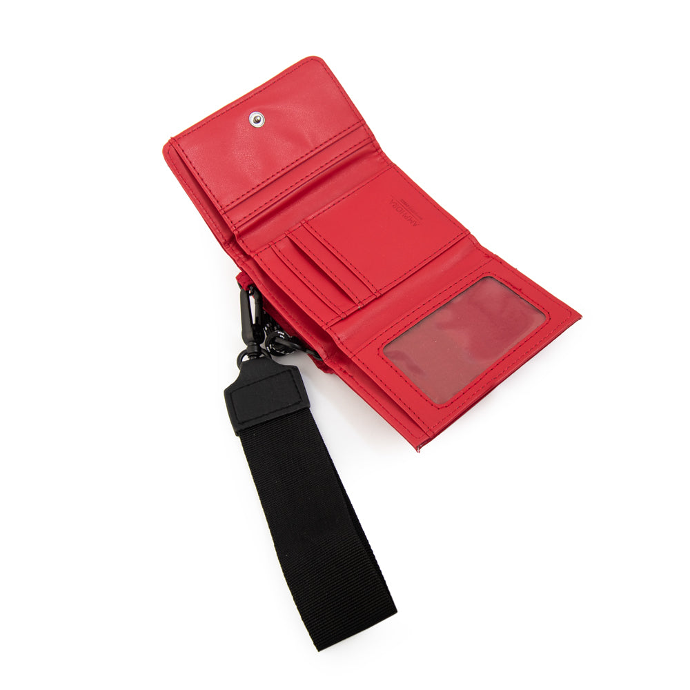 Billetera pascale pequeña rojo